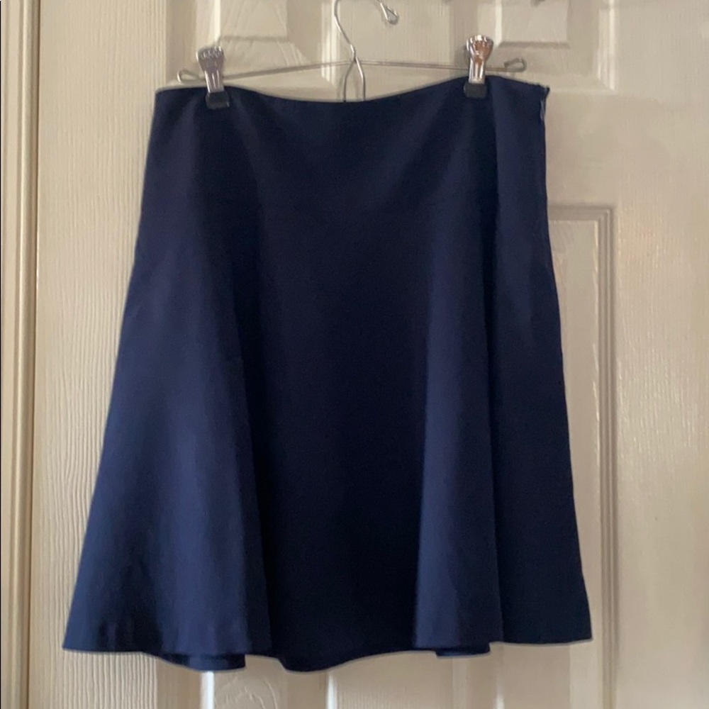 Navy blue skirt